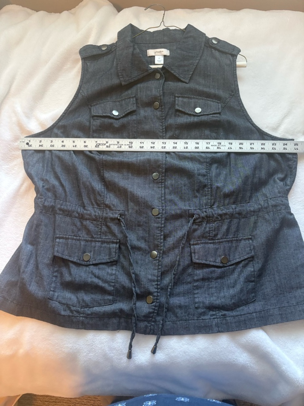 Draw String Vest - Picture 7 of 9